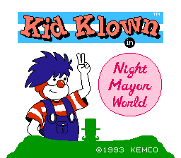 Kid Klown in Night Mayor World screenshot 3 for NES